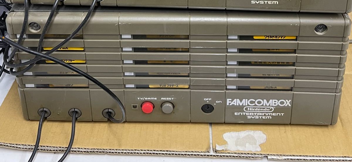 NINTENDO ニンテンドー FAMICOMBOX ファミコンボックス 業務用 ソフト