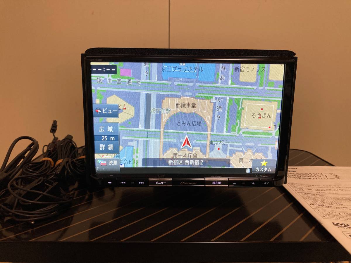 Pioneer パイオニア スズキ純正 8インチ メモリーナビ AVIC-RLS901zs 
