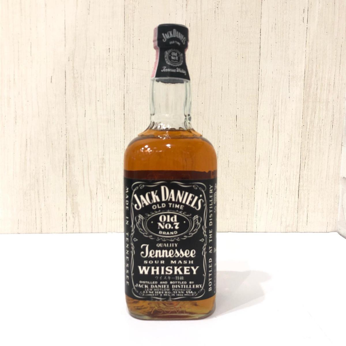 古酒 JACK DANIEL'S ジャックダニエル Old No.7 旧ボトル