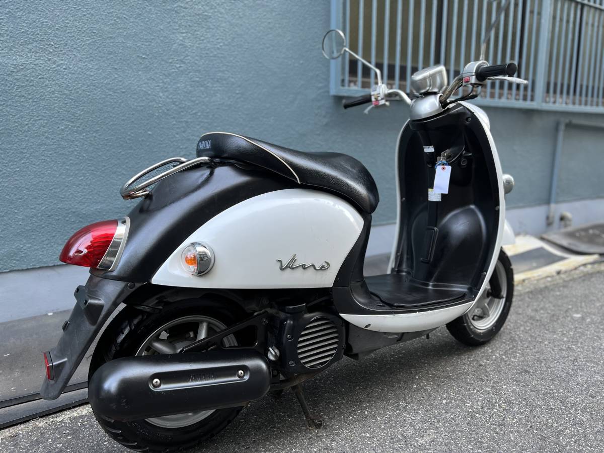 ☆ YAMAHA ビーノ SA26J サイドスタンド付き 実動 神戸 ☆ ヤマハ 4st 