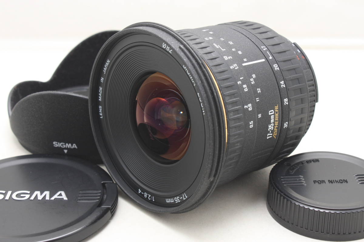 F2.8-4 17-35mm EX シグマ DG SIGMA ASPHERICAL HSM Nikon D Mount F for