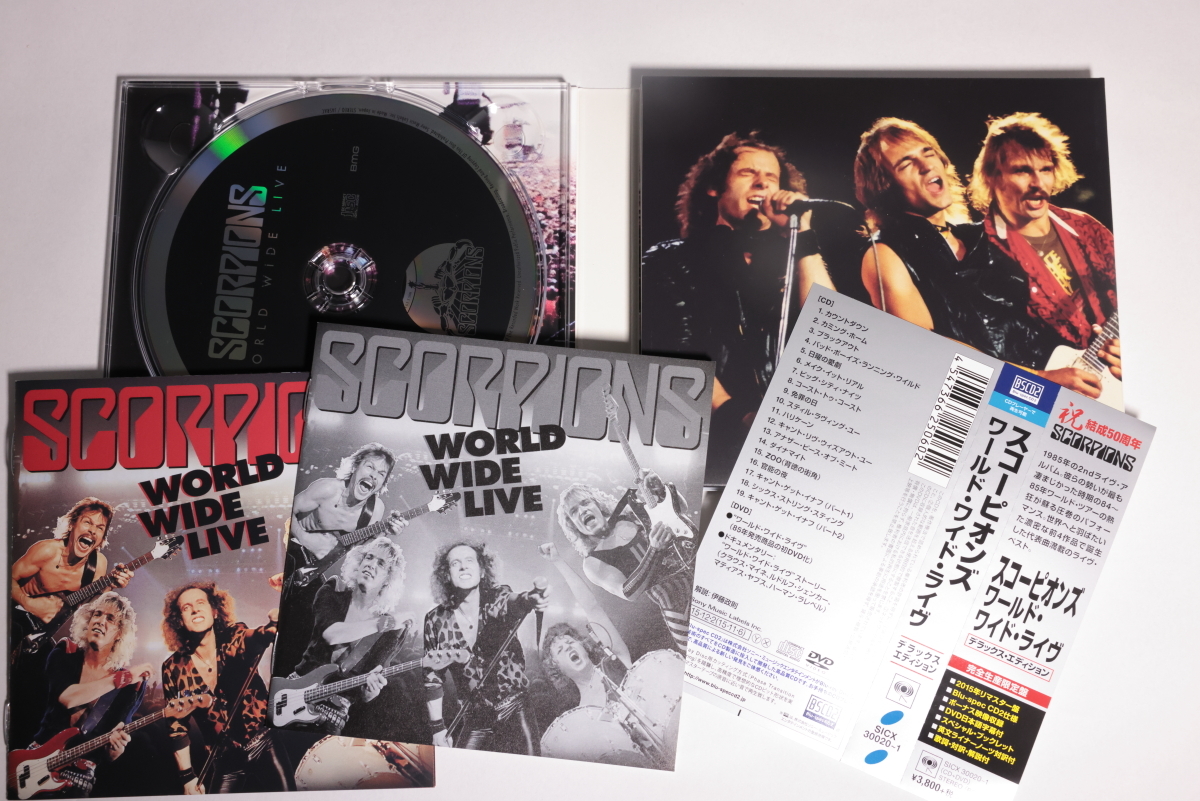 Wide World Live - Scorpions WORLD WIDE スコーピオンズ ⁄ SCORPIONS