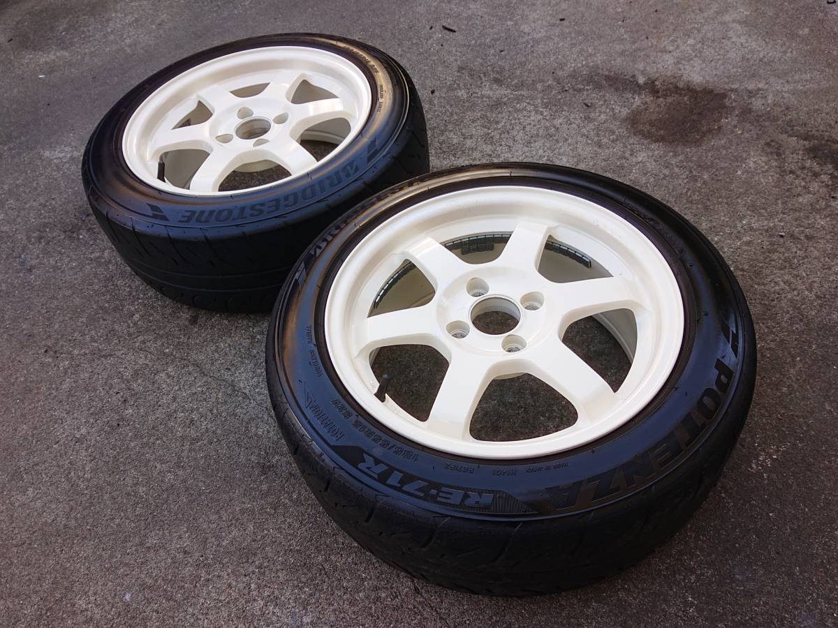 軽量！鍛造！RAYS レイズ VOLK ボルクレーシング TE37 15インチ 7J OFF 
