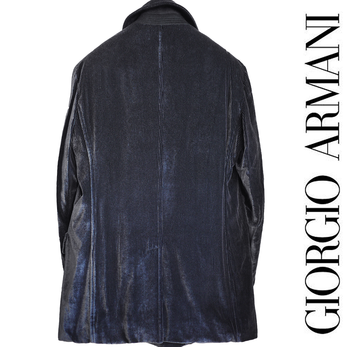 正規品 ジョルジオアルマーニ GIORGIO ARMANI ウールメルトンダブル 