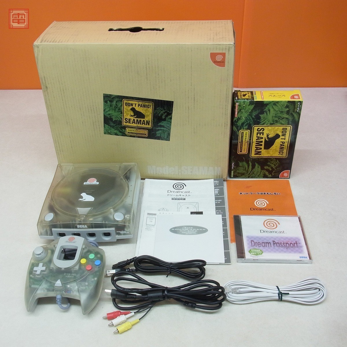 美品 DC ドリキャス 本体 モデル シーマン Model；SEAMAN HKT-6300 