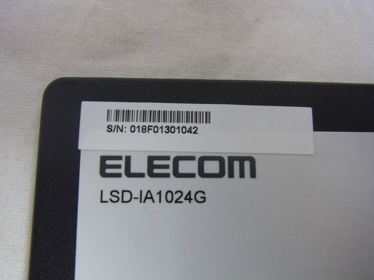 ELECOM SSD 1TB SATA 2.5インチ LSD-IA1024G 中古 1TB USB3.2 エレコム