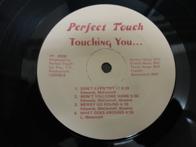 Perfect Touch - Touching You オリジナル原盤 US LP レア DISCO SOUL