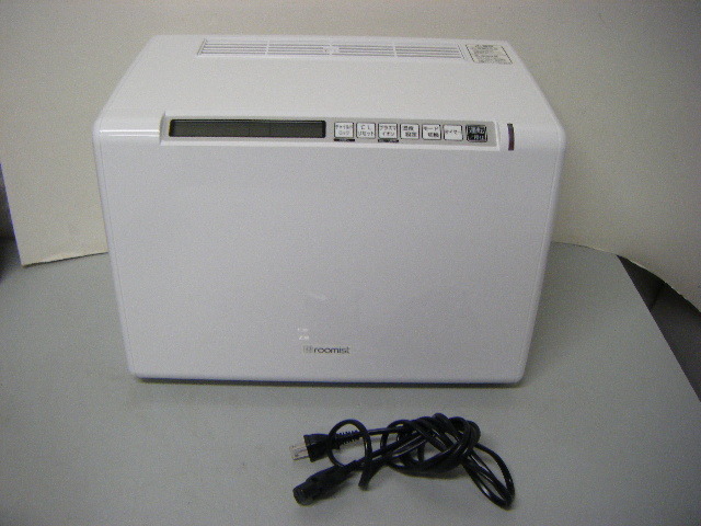 三菱 加湿器 スチームファン 蒸発式 roomist 木造和室20畳まで プレハブ洋室33畳まで クリアホワイト SHE120SD-W 2019年製 大容量 1