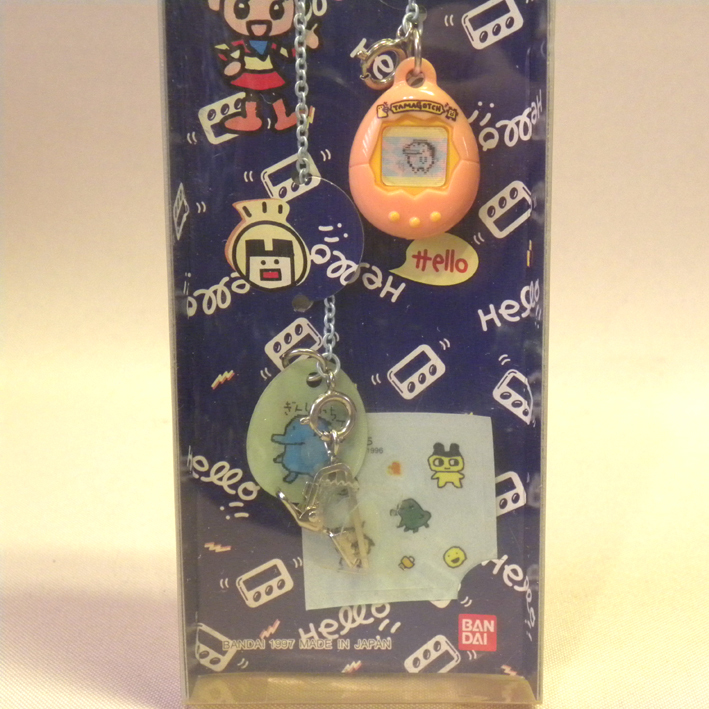 未開封 新品】1990年代 当時物 バンダイ たまごっち ポケベルチェーン 