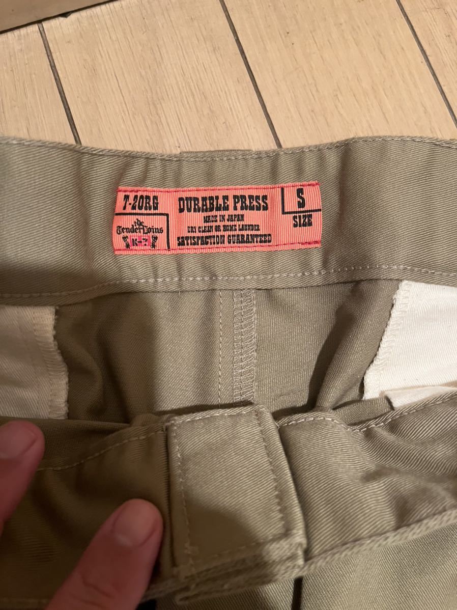 TENDERLOIN T-20RG チノパン ベージュ まっぴょん TENDERLOIN