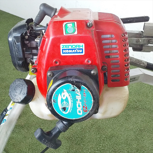 Bg22099 落合 E7-DX1 自走式片面裾落とし機 2サイクルエンジン 