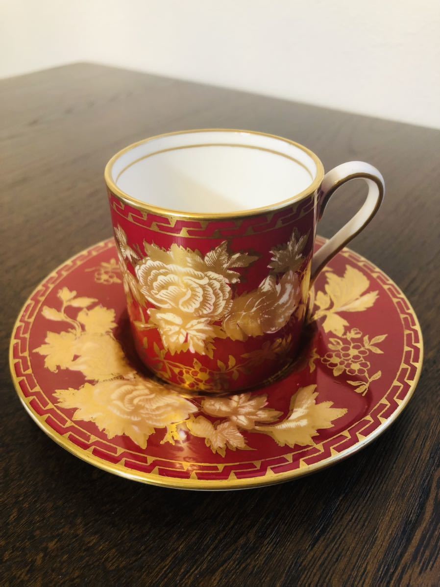 ウェッジウッド トンキン ルビー カップ&ソーサー WEDGWOOD
