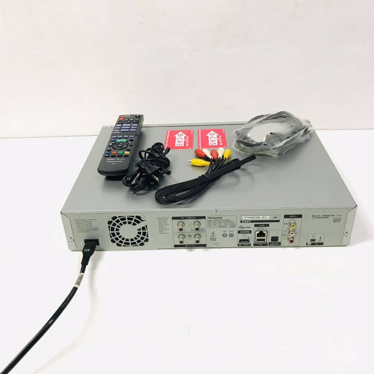 Panasonic DIGA DMR-BXT3000 通常録画1TB 各種ケーブル・動作品