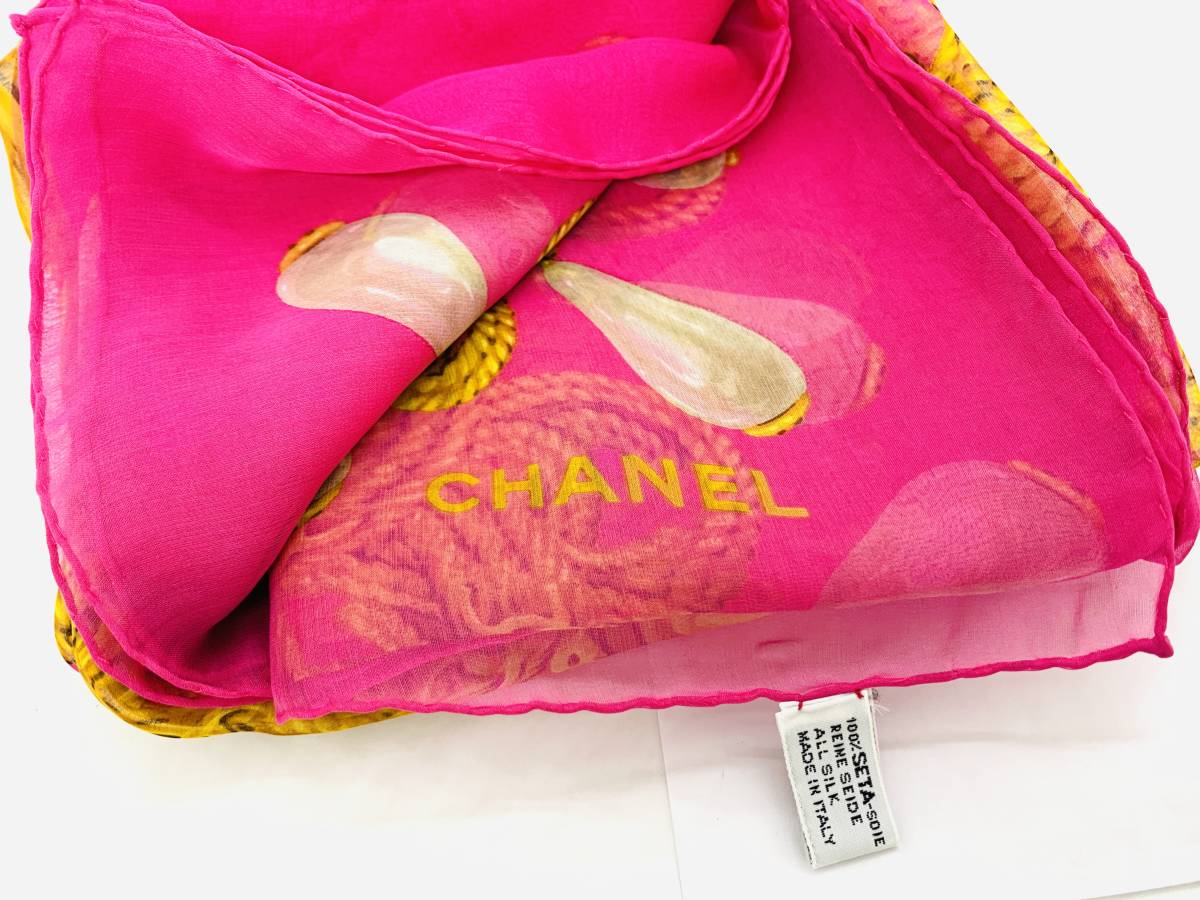 ヴィンテージ☆良品☆CHANEL シャネル ピンク ゴールド パール 