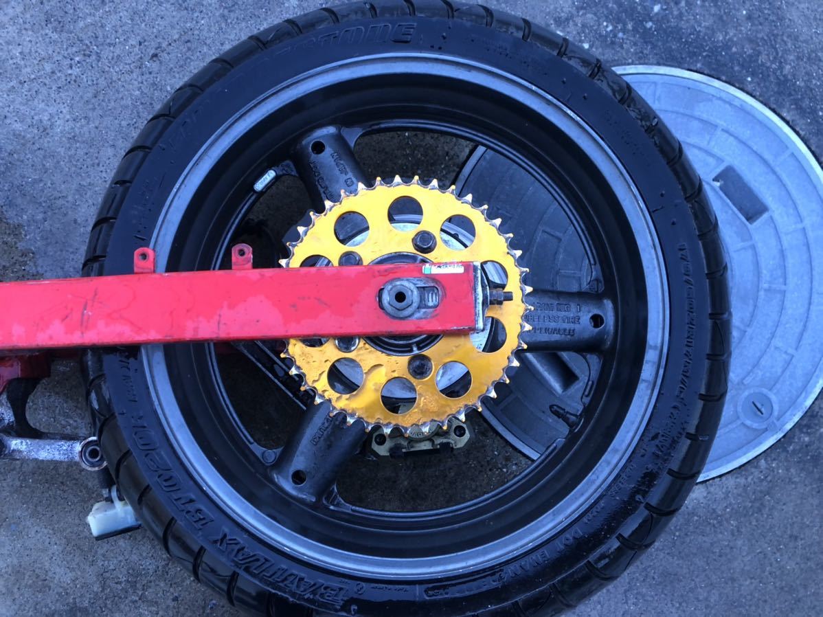 FTR250 MD17 ワイド化 リア足回りセット イナズマ400 GK7BA BOE パーツ