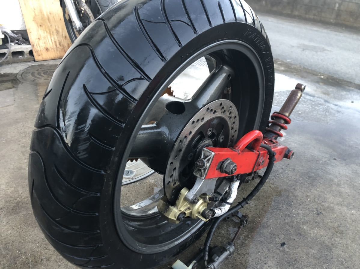 FTR250 MD17 ワイド化 リア足回りセット イナズマ400 GK7BA BOE パーツ