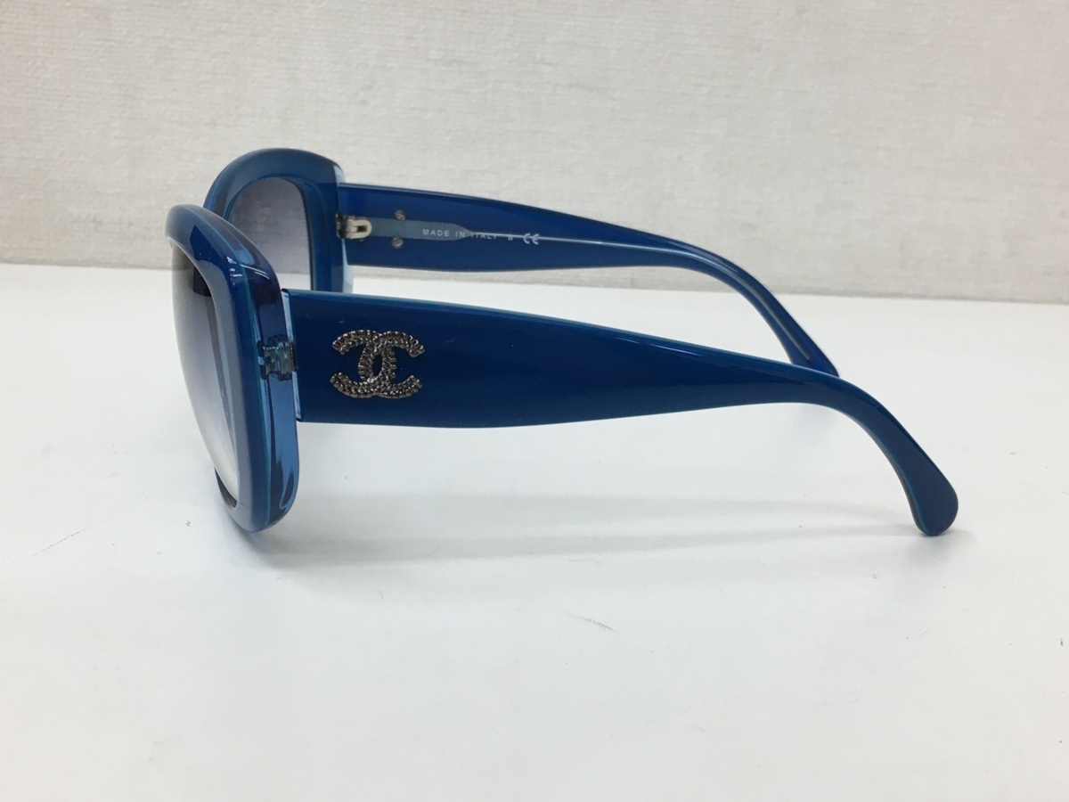 [CHANEL ]サングラス ブルー　5239-A c.1320/9S CHANEL ]サングラス ブルー 5239-A c.1320/9S Chanel Bright Blue
