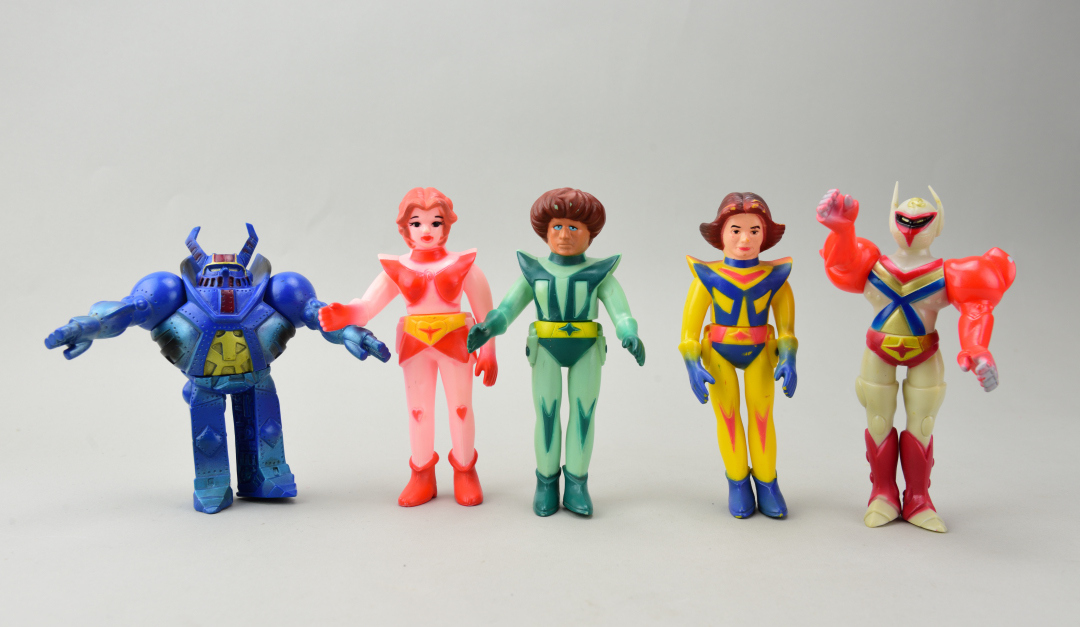 閑古鳥 玩具 【 中嶋製作所 / 宇宙の騎士 テッカマン まとめ 】 ソフビ
