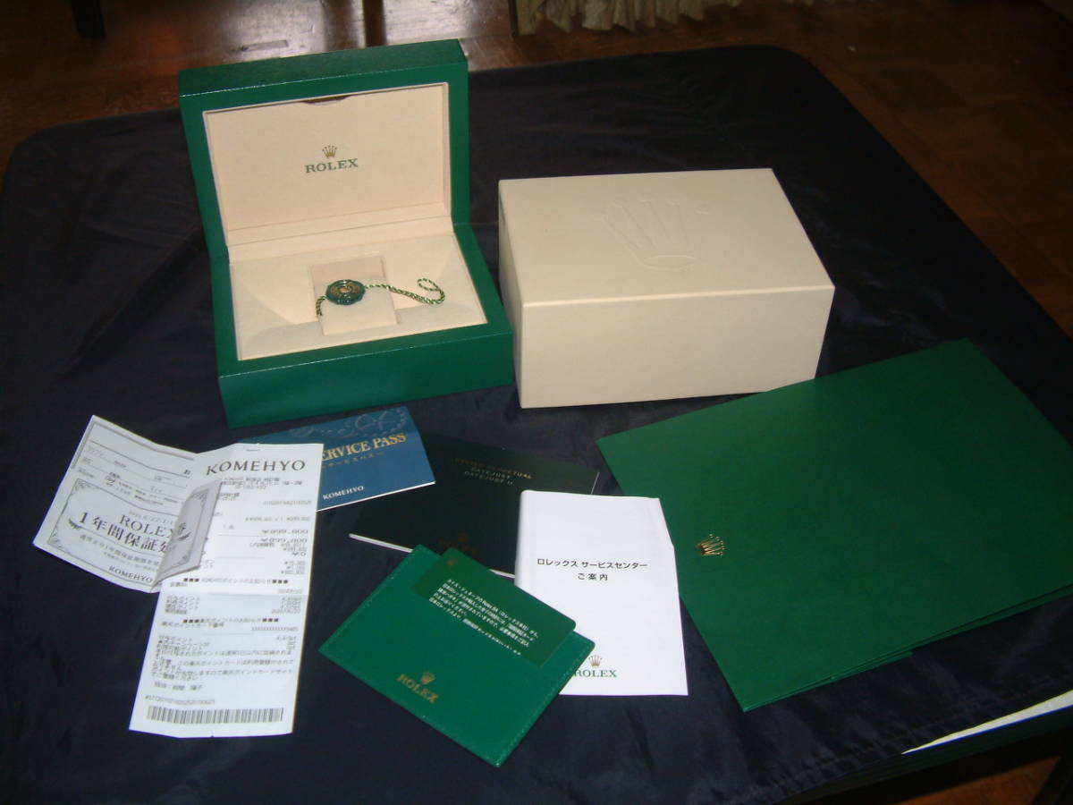 □ROLEX時計BOX＆付属品□ロレックスその7 ヴィンテージから新作まで 
