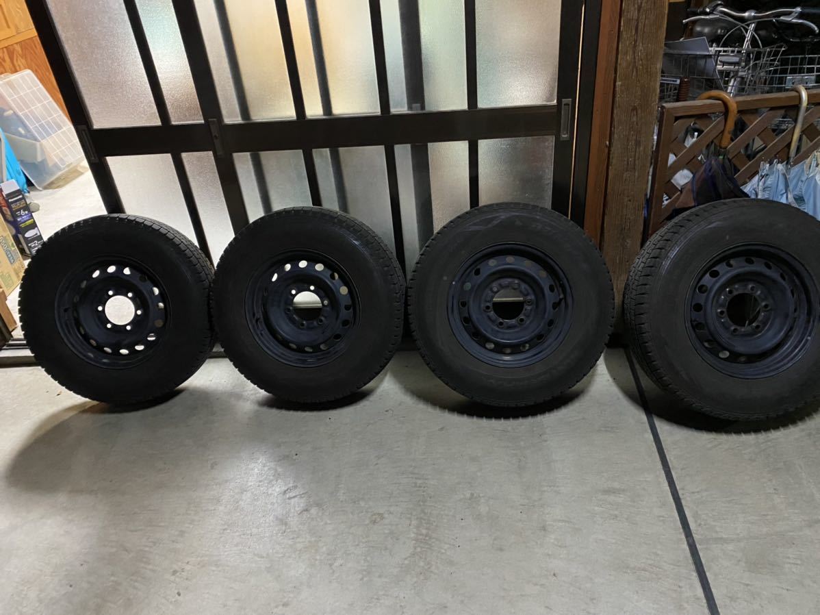 ハイエース 純正タイヤホイールセット トヨタ ハイエース 200系 