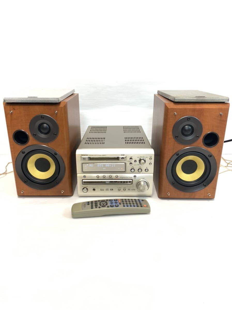 DENON D-MA5DV DVD・CD・MDコンポ リモコン付き ジャンク品 デノン