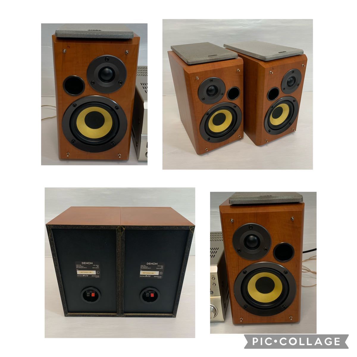 DENON D-MA5DV DVD・CD・MDコンポ リモコン付き ジャンク品 デノン