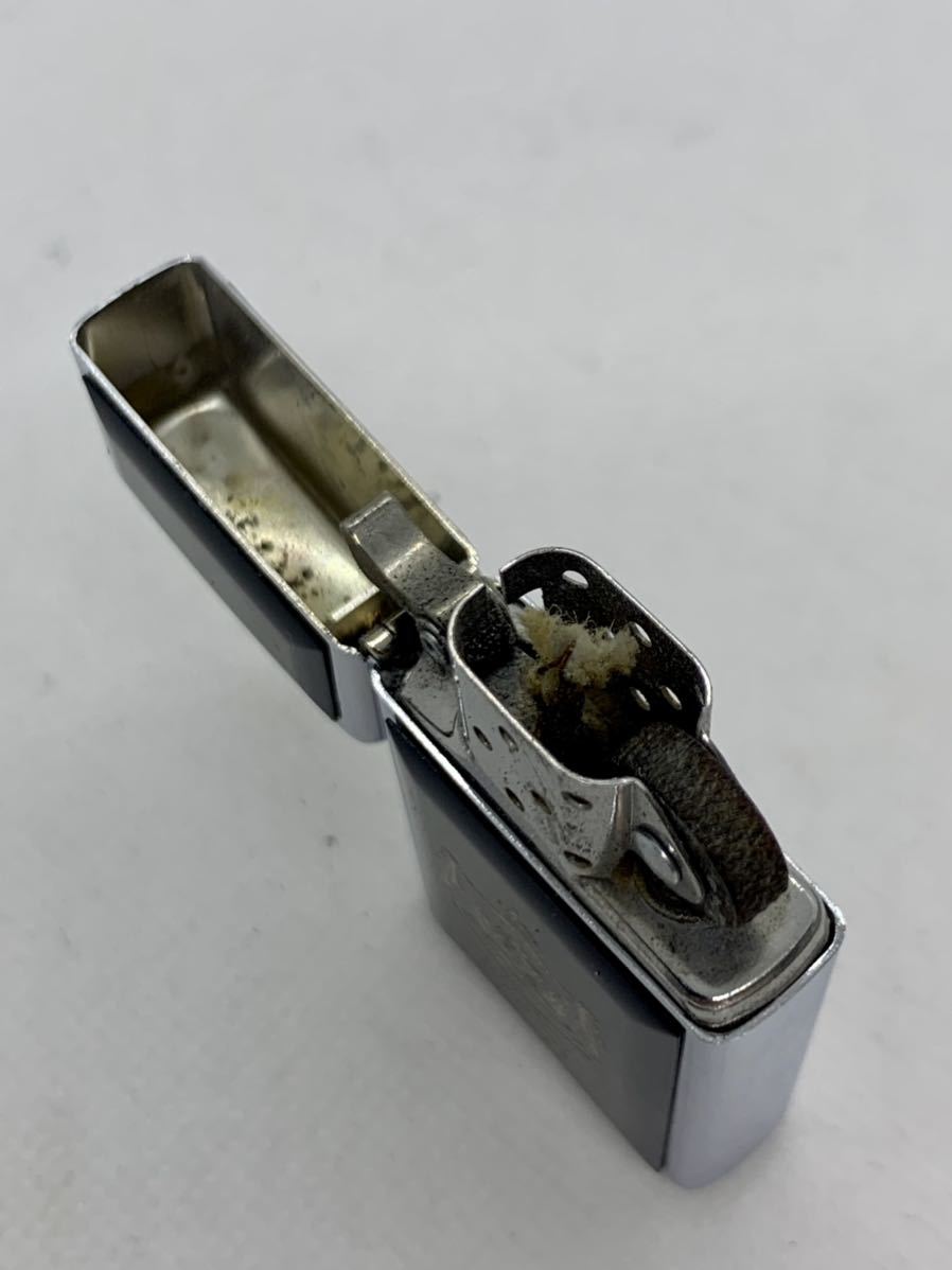 zippo ジッポ / ライター メイドイン USA / J XI シルバー ブラック 