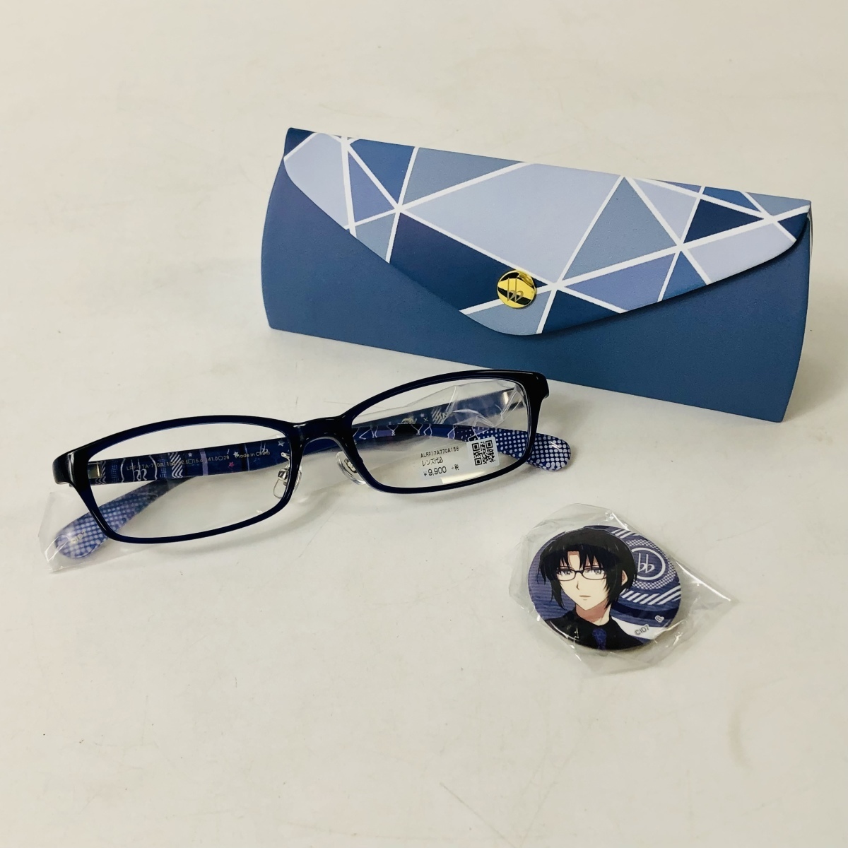 アイドリッシュセブン Jins コラボレーション メガネ 和泉一織 モデル メガネ拭き 缶バッジ付き コミック アニメグッズ 売買されたオークション情報 Yahooの商品情報をアーカイブ公開 オークファン Aucfan Com