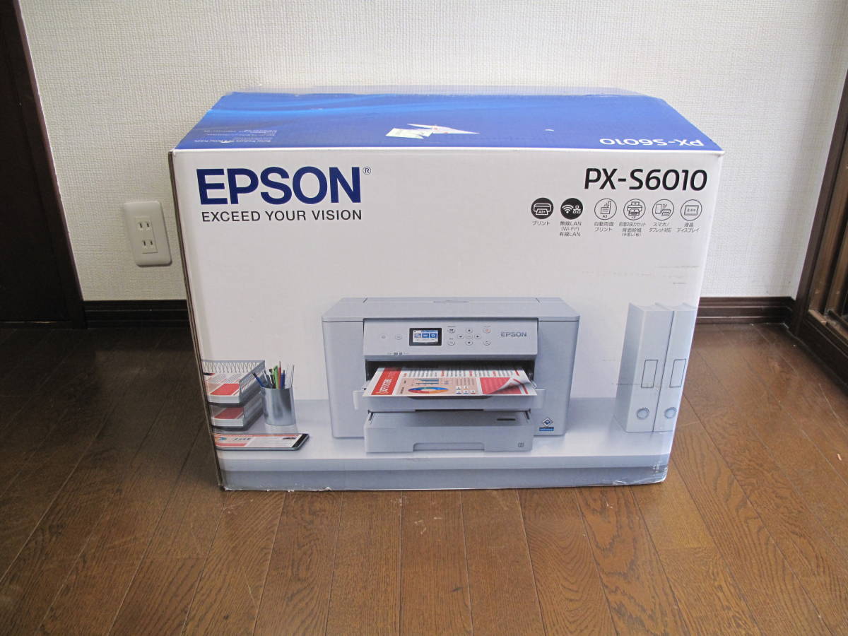 5年保証加入済 エプソン カラープリンター PX-S6010 2021年製未使用 A3 