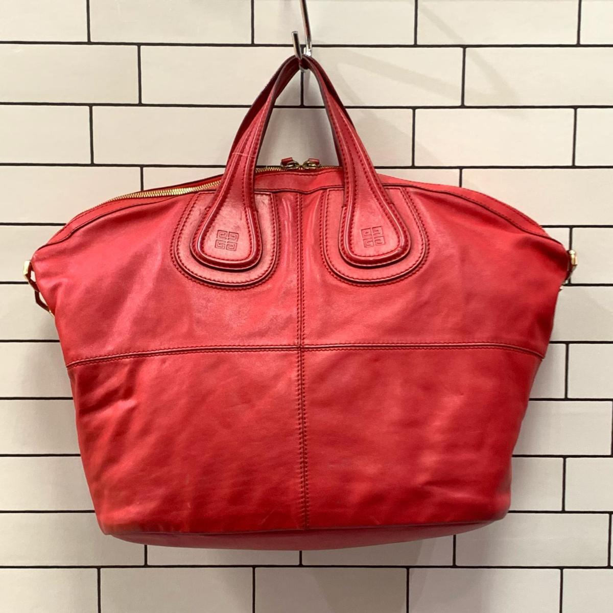 Givenchy ジバンシー ナイチンゲール ショルダーハンドバッグ レザー 