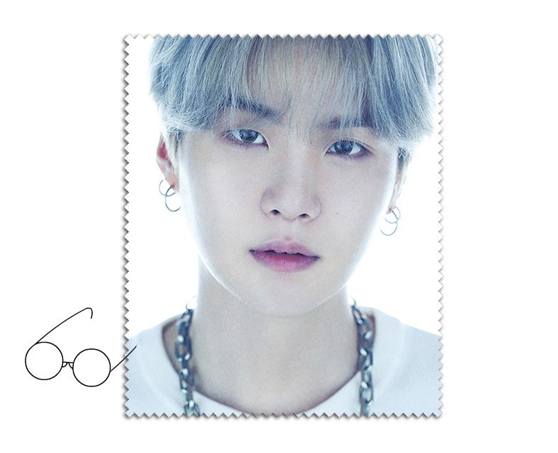 防弾少年団/BTS☆SUGA☆メガネ・スマホ☆お手入れクロス♪-C(タレント  