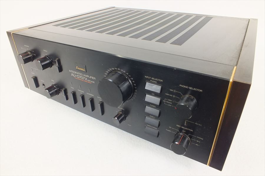 プリメインアンプ SANSUI サンスイ AU-D707F EXTRA Sansui - AU-D707