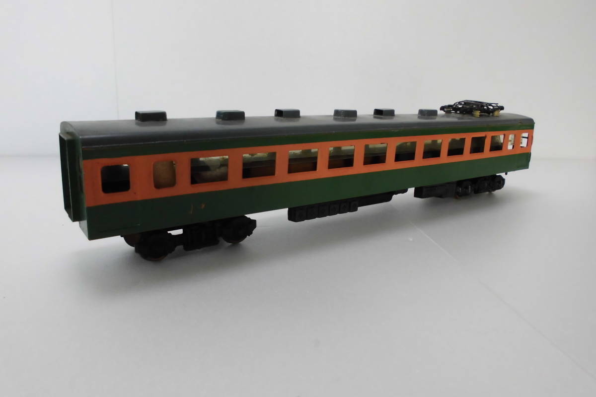 HOゲージ 旧湘南電車3両セット(動力車不動)金属製 HOゲージ 鉄道