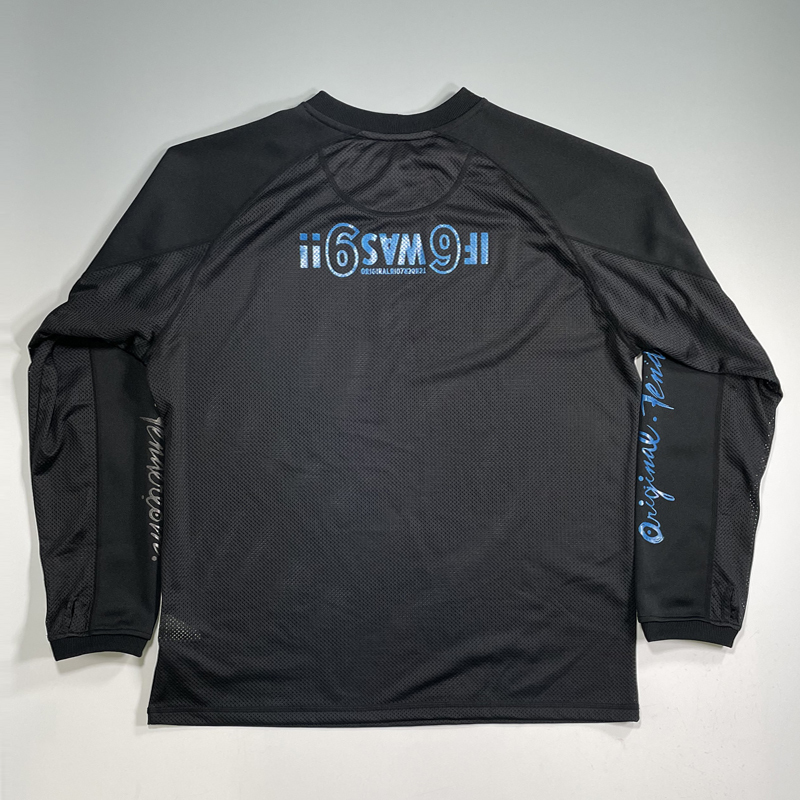 美品 TENDERLOIN MIX MESH JERSEY PA.C Black XL テンダーロイン
