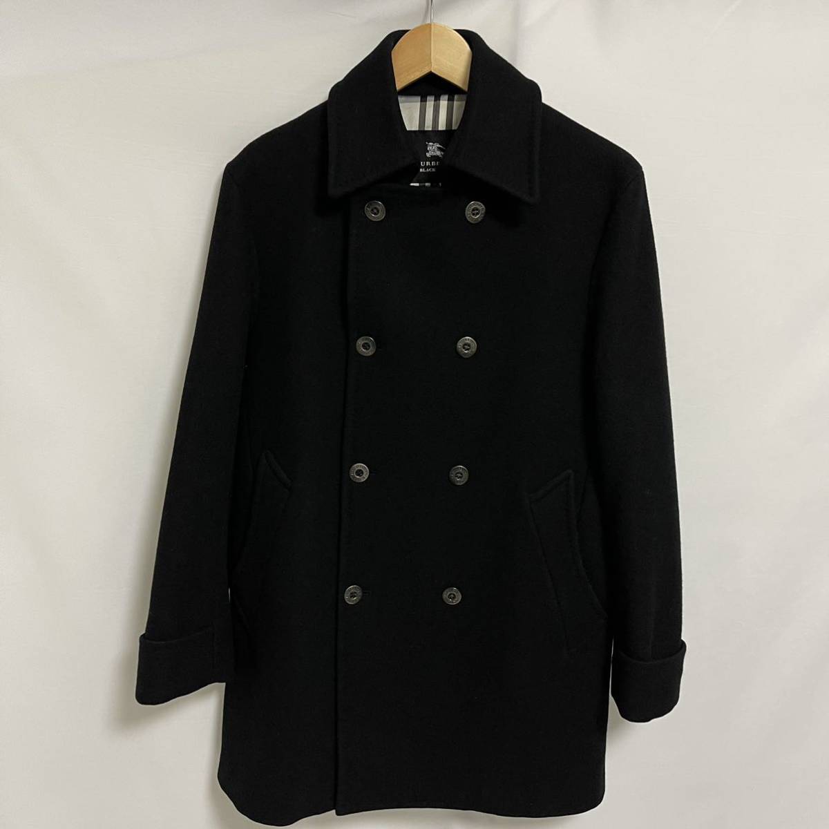 BURBERRY BLACKLABEL バーバリーブラックレーベル カシミア混 Pコート