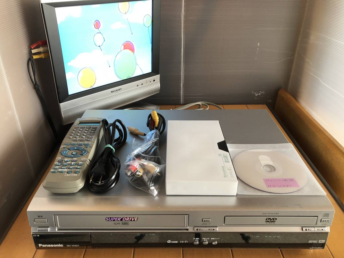 Panasonic DVD・VHSビデオデッキNV-VHD1 NV-VHD1 Panasonic - 価格.com