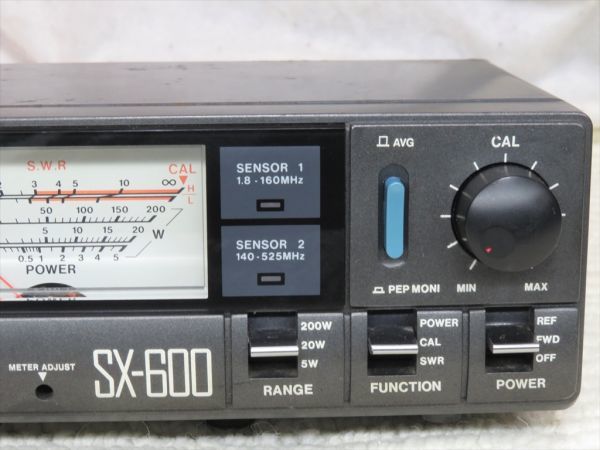 第一電波工業 SX-600 1.8MHz～525MHz SWR計 HF/50/144/430MHz 動作