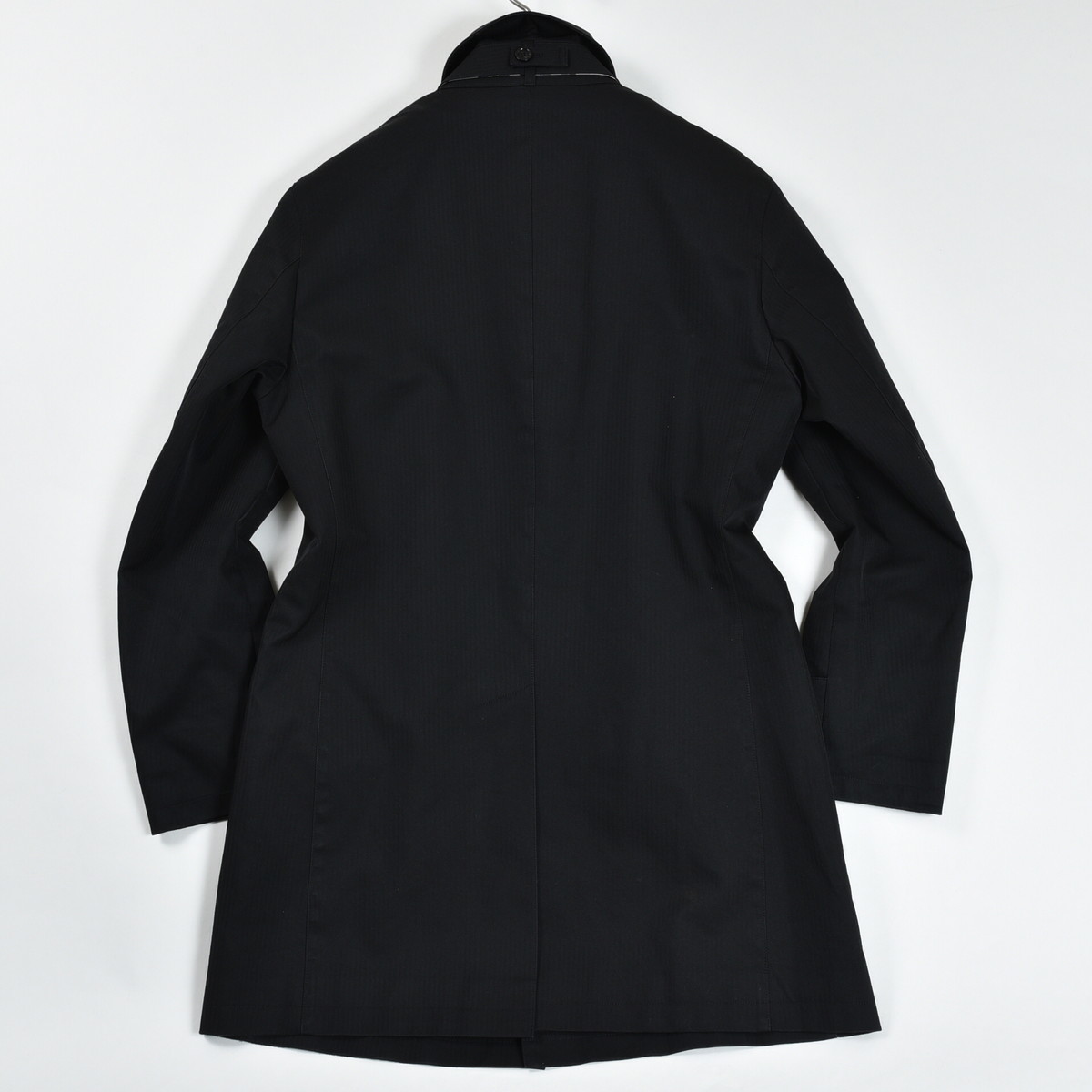 BLACK LABEL BURBERRY Burberry バーバリーブラックレーベル (バーバリーブラックレーベル 中古・古着通販BURBERRY ストライプ Black ジャケット M サイズ40 公式通販 コート Label(バーバリーブラックレーベル) シングルレザー