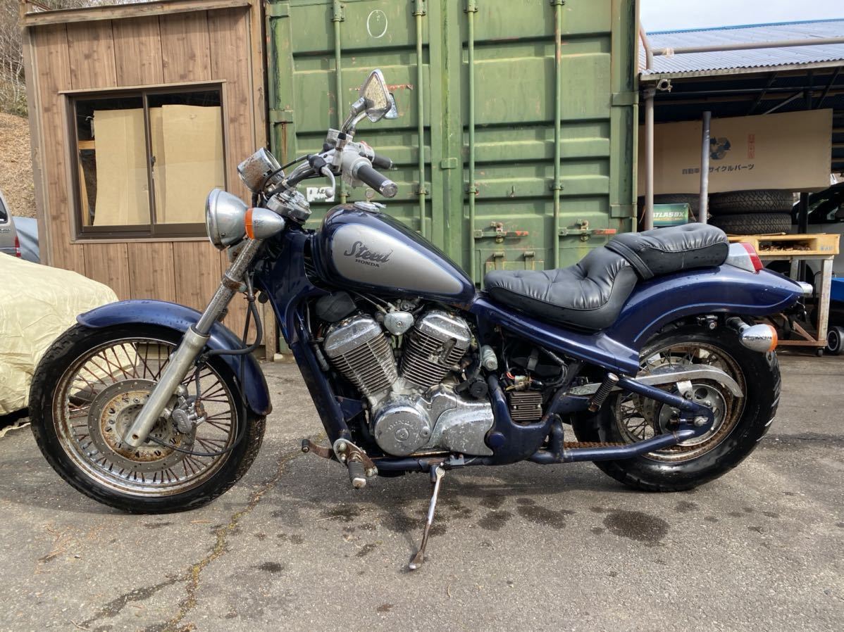 スティード400 部品取り ホンダ スティード NC26 steed 0 鍵あり 書類