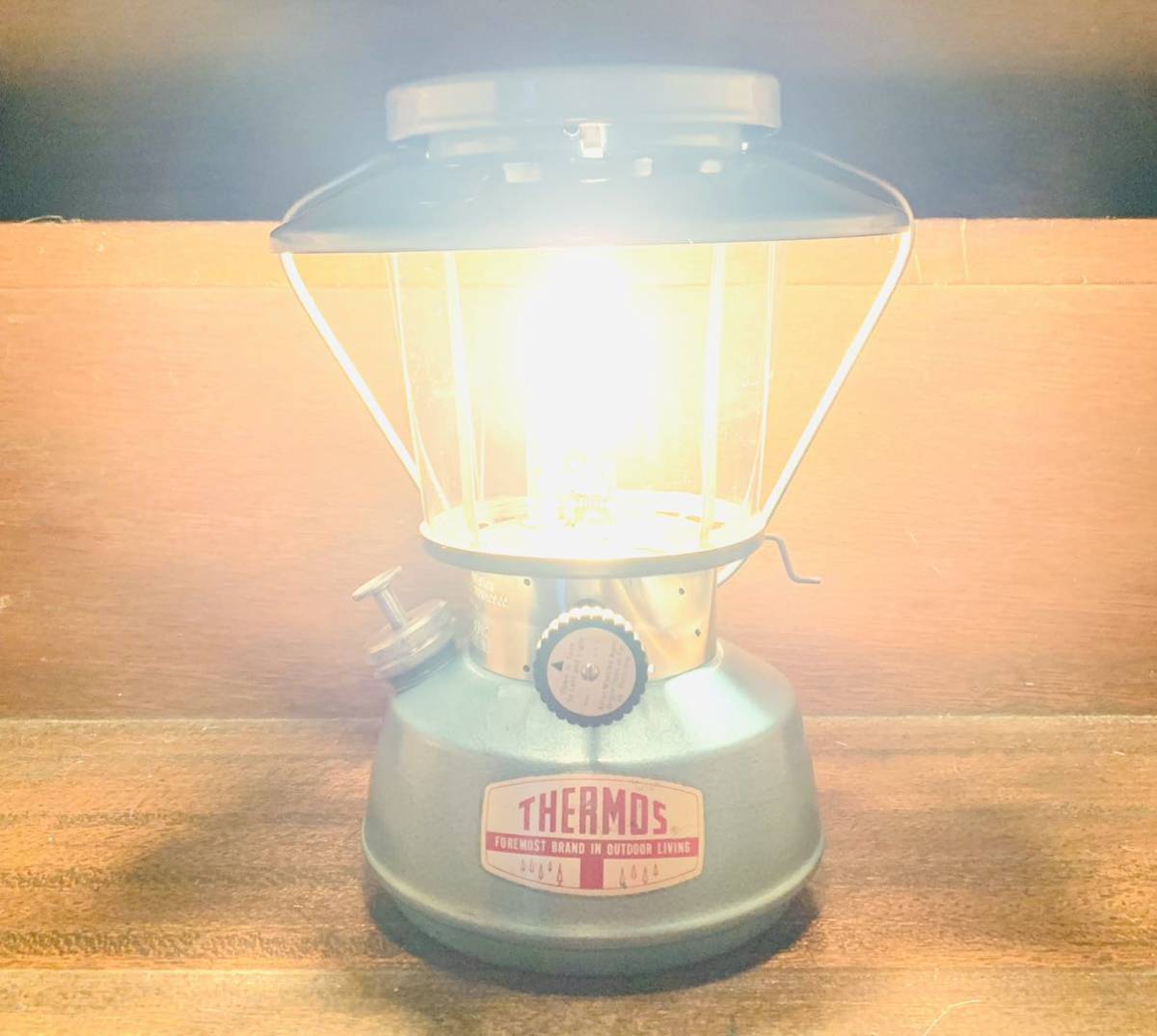 ☆極上ターコイズブルー☆サーモス THERMOS 8312 ランタン NOT