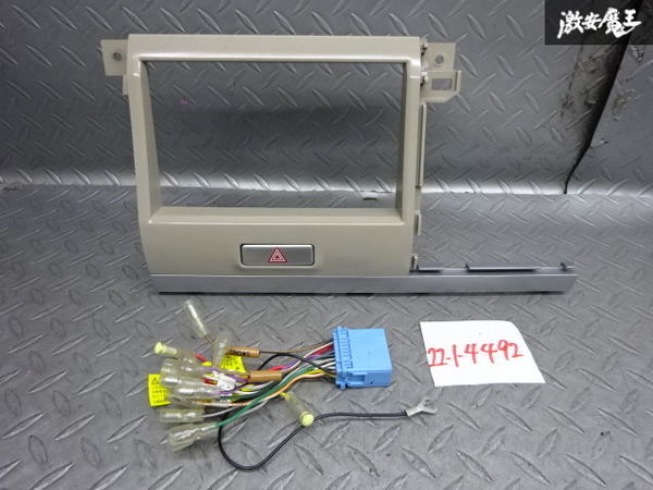低価，お買い得 スズキ 純正 HE22S アルトラパン オーディオパネル ナビパネル 73821-85K0 社外ナビハーネス付 ベージュ系 内装 パネル 在庫有 即納 棚2-3(スズキ用)｜売買されたオークション情報、yahooの商品情 スズキ用