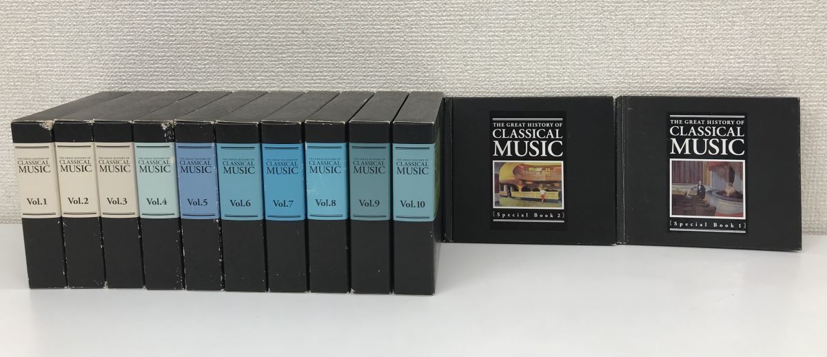 超激得，品質保証 THE GREAT HISTORY OF CLASSICAL MUSIC 全巻セット／10巻揃+付録付き CD 7489(コンピレーション、オムニバス)｜売買されたオークション情報、yahooの商品情報をアーカイブ公開 - オークファン コンピレーション、オムニバス