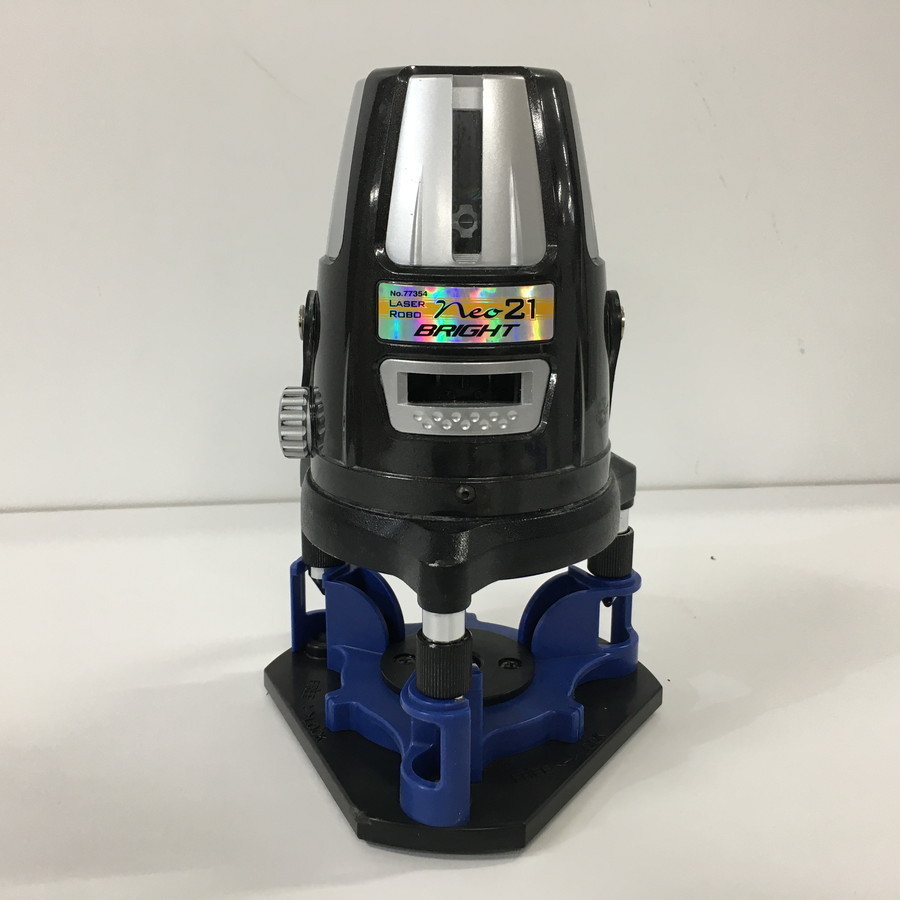 中古品】 シンワ レーザーロボ ネオ ブライト レーザー墨出し器 No 