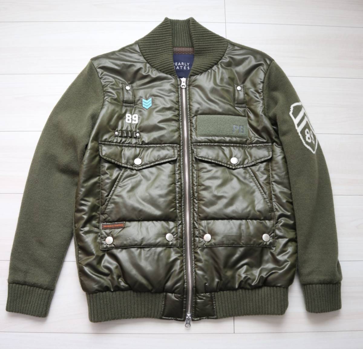 新品 ☆DiAPLEX パーリーゲイツ ニットブルゾン メンズ ブルゾン