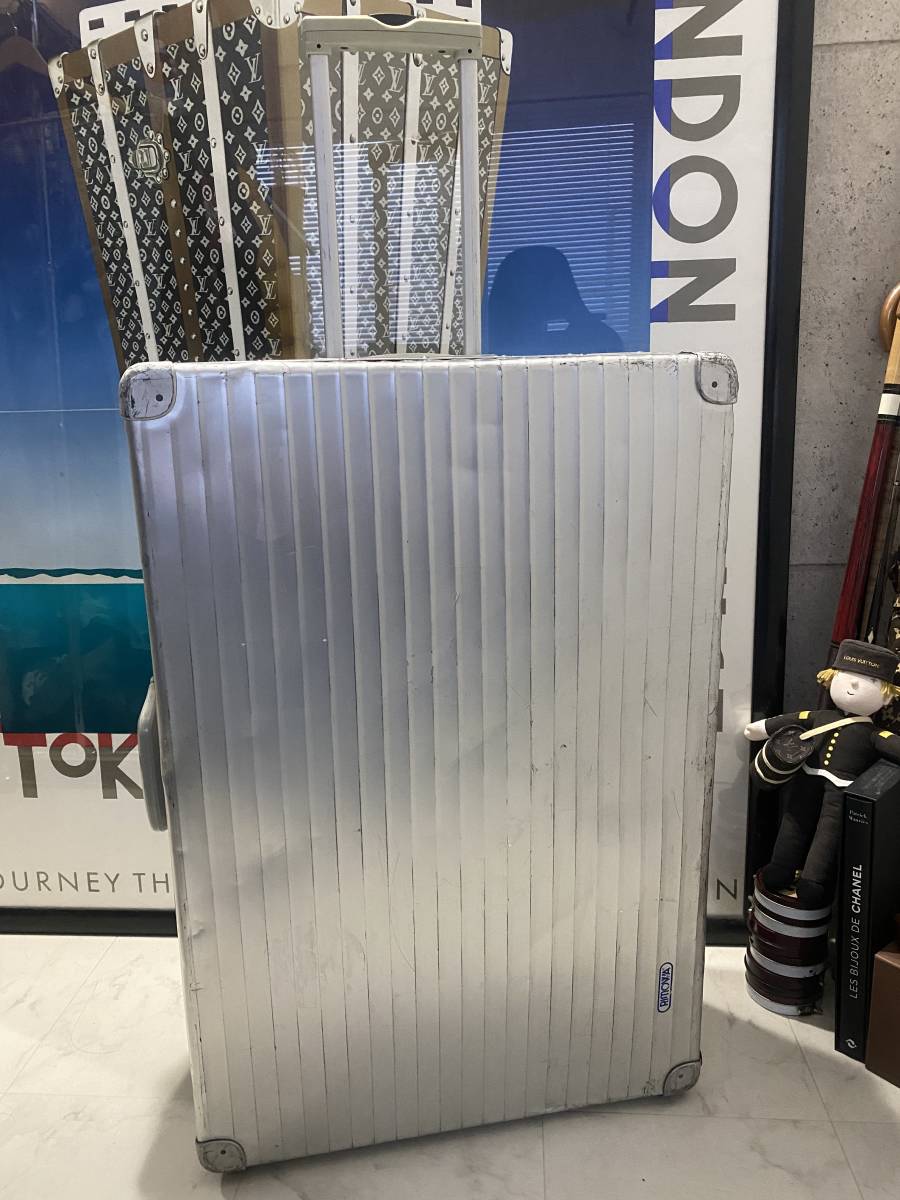 【RIMOWA】オパール 104L 廃盤レア ヴィンテージ RIMOWA リモワ OPAL オパール 2輪 約104L