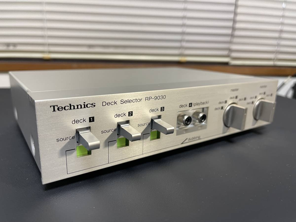 なかなか出ない使用感、極少品！☆ Technics テクニクス RP-9030 ☆今