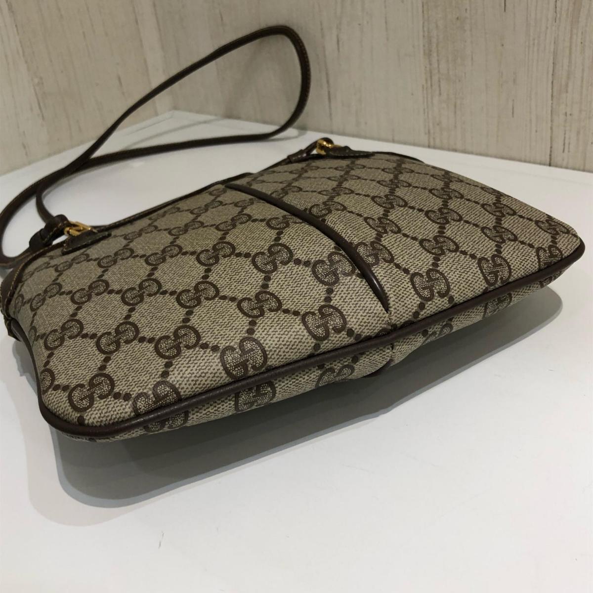 GUCCI グッチ オールドグッチ GG柄 シェリー ライン ショルダーバッグ