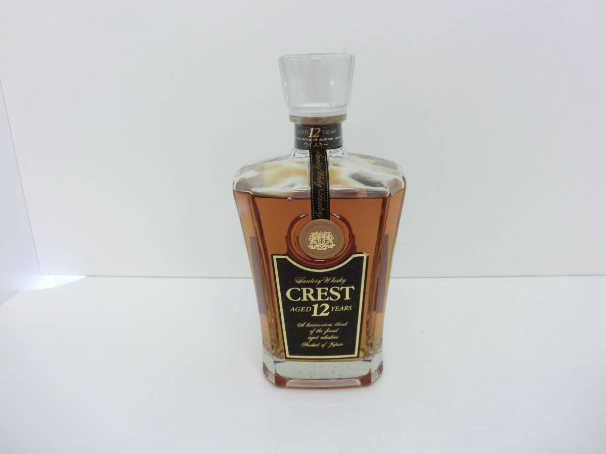 CREST 12年ウイスキー ギフトボックス入り Crest 12 Years ウイスキー