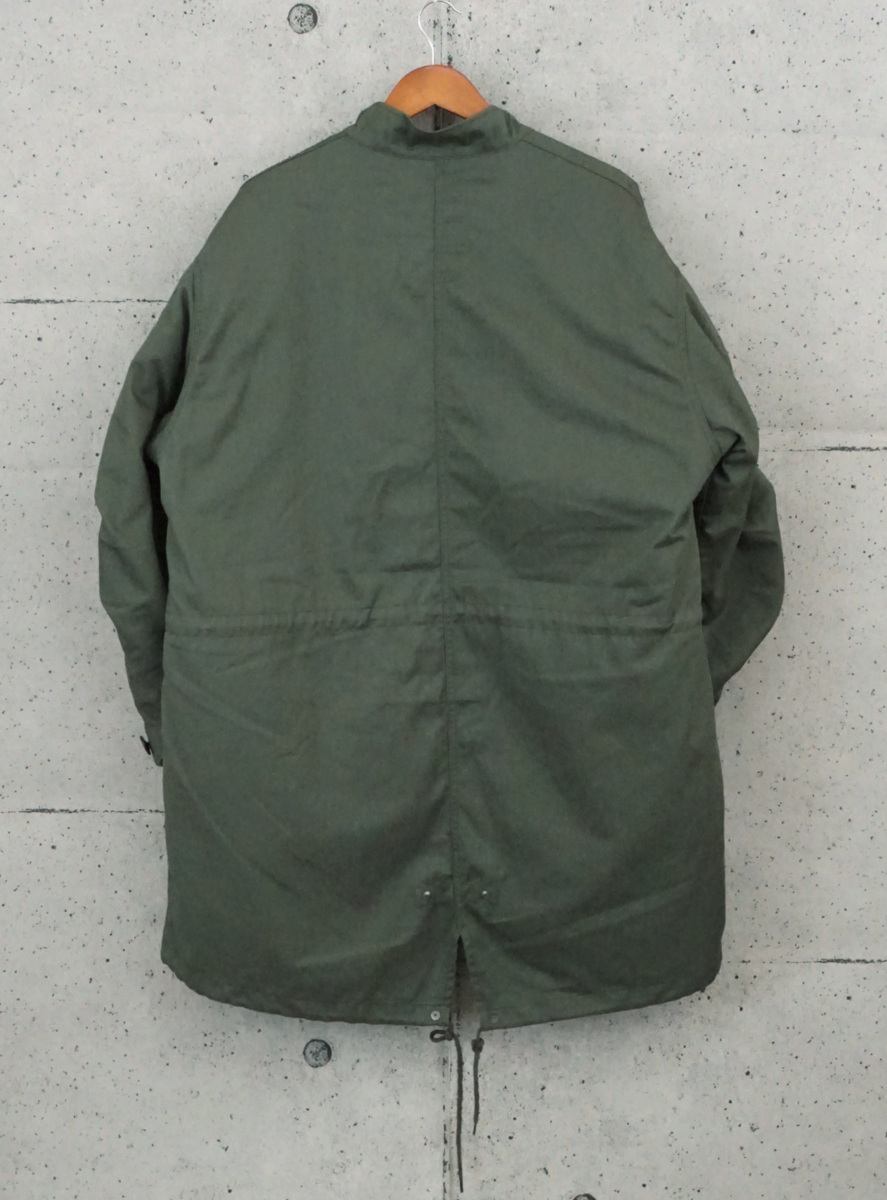 adam et rope m65 フィッシュテイル コート カーキ ライナー付き 送料