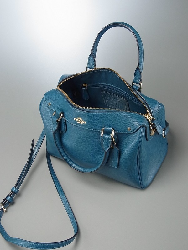 GJ7924*COACH コーチ*ミニ ベネット サッチェル クロスグレインレザー  